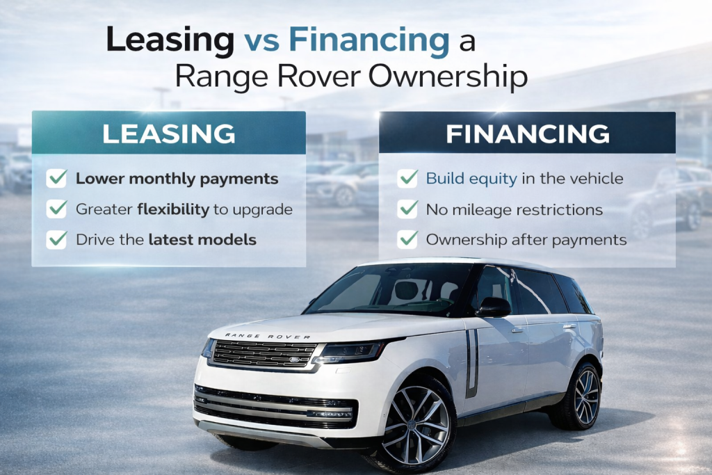 Leasing vs Financing a Range Rover