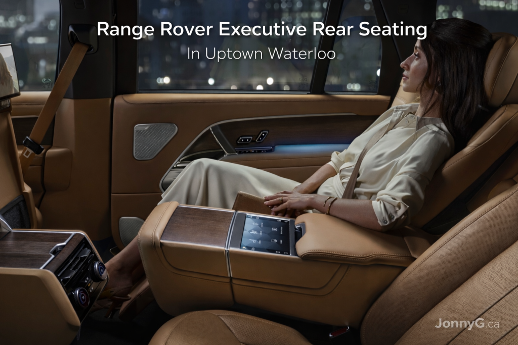 Range Rover Executive Rear Seating in uptown Waterloo