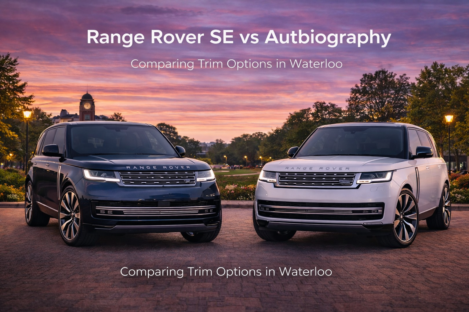 Range Rover SE vs Autobiography